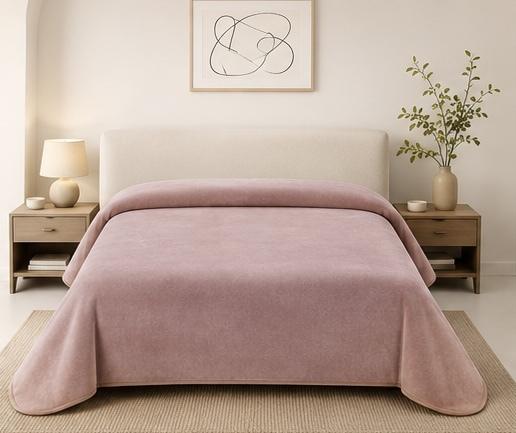 ΚΟΥΒΕΡΤΑ ΒΕΛΟΥΤΕ BEVERLY SILK TOUCΗ ΠΟΥΔΡΑ 160X220 LINEAHOME 5642720