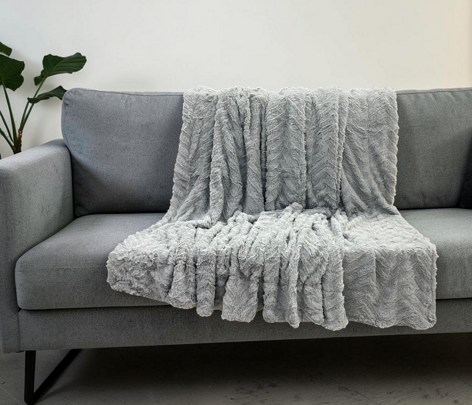 Linea Home - ΣΗΜΑΝΤΙΚΟ: Σε περίπτωση διαφοράς τιμής από το κατάστημα ισχύει παντα και μόνο η τιμή του καταστήματος ΚΟΥΒΕΡΤΑ ΡΙΧΤΑΡΙ ΚΑΝΑΠΕ ΓΟΥΝΙΝΟ ARROW ΓΚΡΙ 150Χ200 LINE