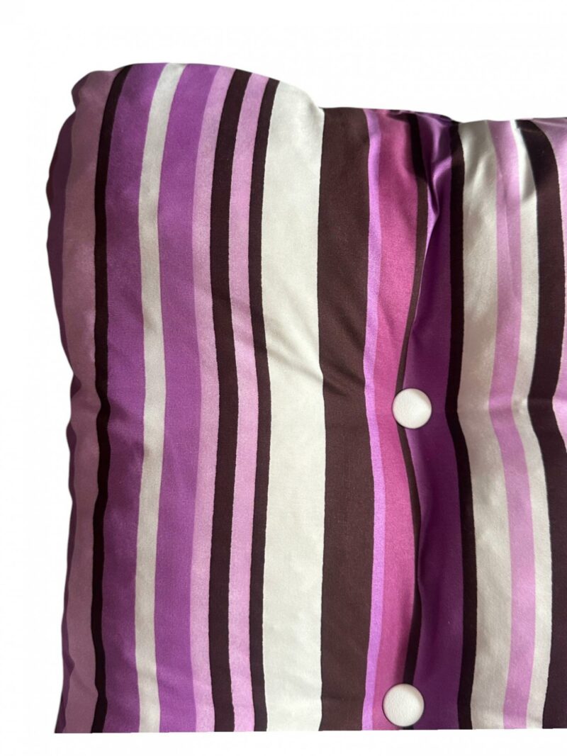 ΜΑΞΙΛΑΡΙ ΚΑΘΙΣΜΑ ΜΕ ΠΛΑΤΗ ΜΠΑΜΠΟΥ 50Χ100 VIOLET ΜΩΒ LINEAHOME 5430643