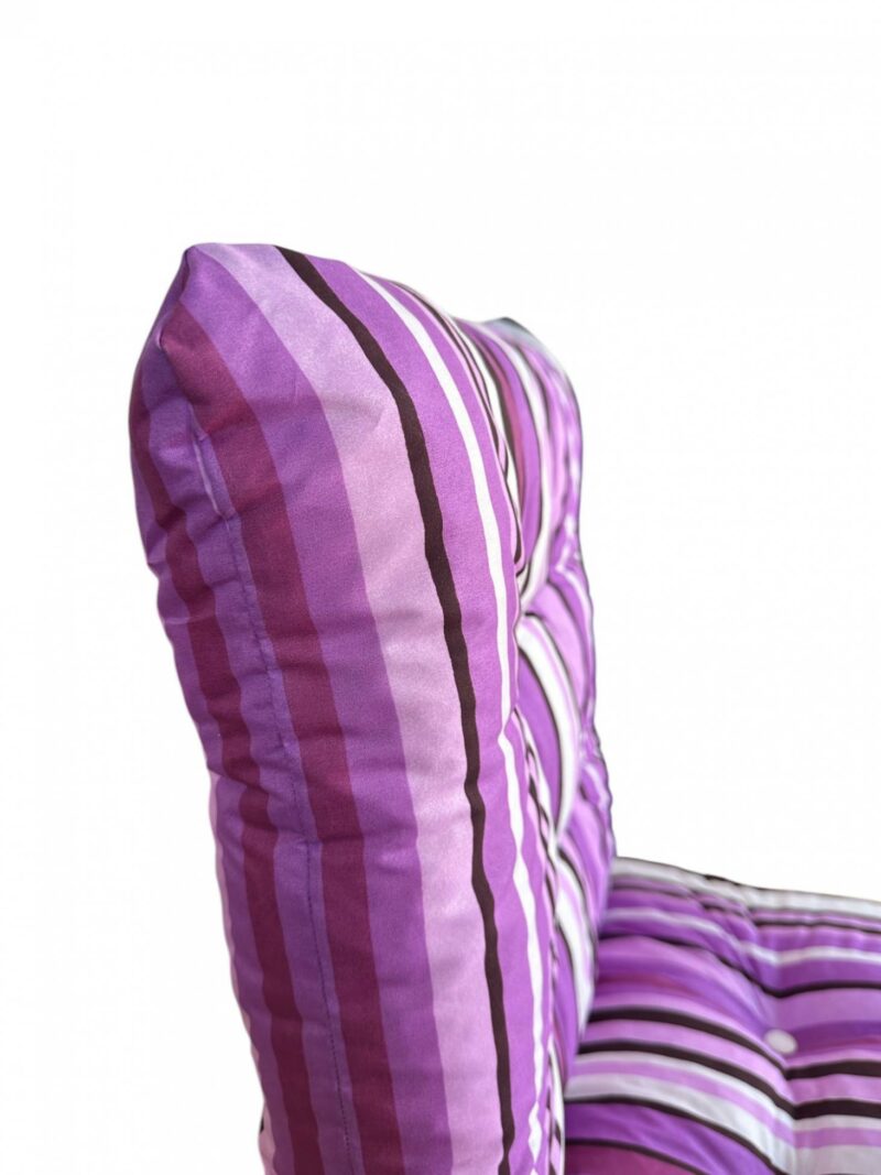ΜΑΞΙΛΑΡΙ ΚΑΘΙΣΜΑ ΜΕ ΠΛΑΤΗ ΜΠΑΜΠΟΥ 50Χ100 VIOLET ΜΩΒ LINEAHOME 5430644
