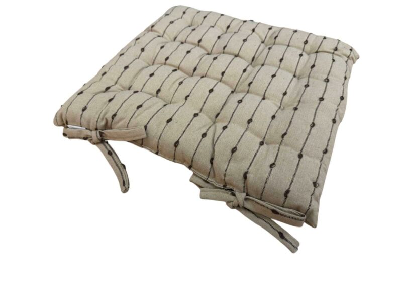 ΜΑΞΙΛΑΡΙ ΚΑΡΕΚΛΑΣ 40Χ40 ΒΑΜΒΑΚΕΡΟ 100% GINGER 40Χ40Χ5 LINEAHOME 5759535