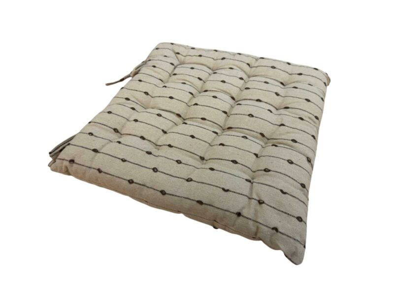 ΜΑΞΙΛΑΡΙ ΚΑΡΕΚΛΑΣ 40Χ40 ΒΑΜΒΑΚΕΡΟ 100% GINGER 40Χ40Χ5 LINEAHOME 5759536