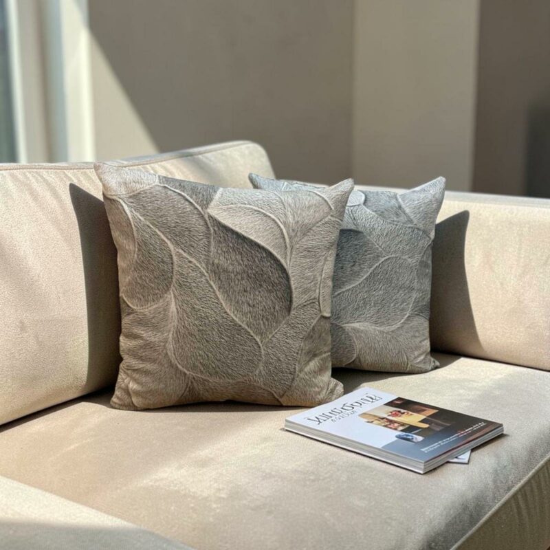 ΜΑΞΙΛΑΡΟΘΗΚΗ ΛΟΝΕΤΑ LAKE ΓΚΡΙ 3D 45Χ45 LINEAHOME 6065615