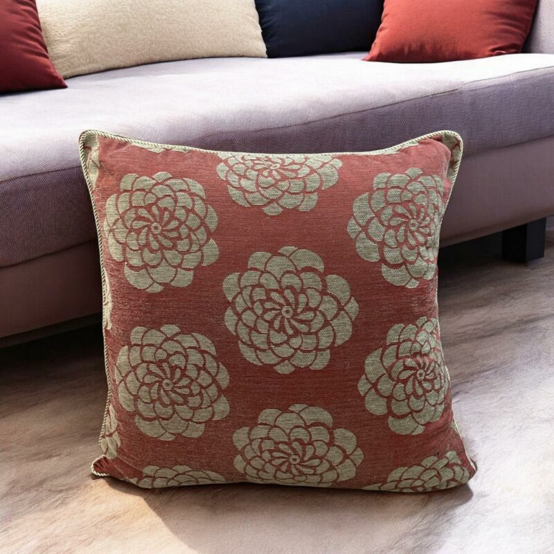 ΜΑΞΙΛΑΡΟΘΗΚΗ ΣΕΝΙΛ HIBISCUS 65×65 ΚΕΡΑΜΙΔΙ LINEAHOME 5379307