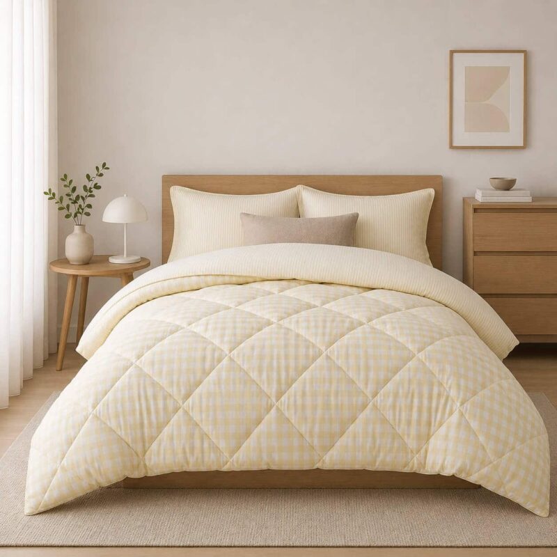 Πάπλωμα Υπέρδιπλο 220×240 Carla Yellow 5401863
