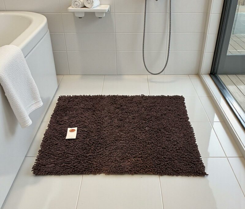 ΠΑΤΑΚΙ ΜΠΑΝΙΟΥ 100% BAMBAKERO NOODLE ΚΑΦΕ 60Χ90 LINEAHOME 4980330