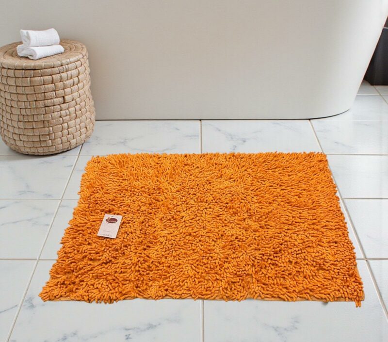 ΠΑΤΑΚΙ ΜΠΑΝΙΟΥ 100% BAMBAKERO NOODLE ΠΟΡΤΟΚΑΛΙ 60Χ90 LINEAHOME 4980328