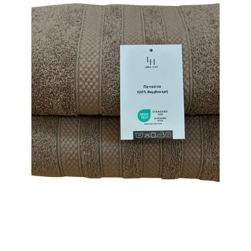 ΠΕΤΣΕΤΑ VERONA ΜΟΚΑ 480gr/m² 100% BAMBAKI 70Χ140 LINEAHOME 5620929