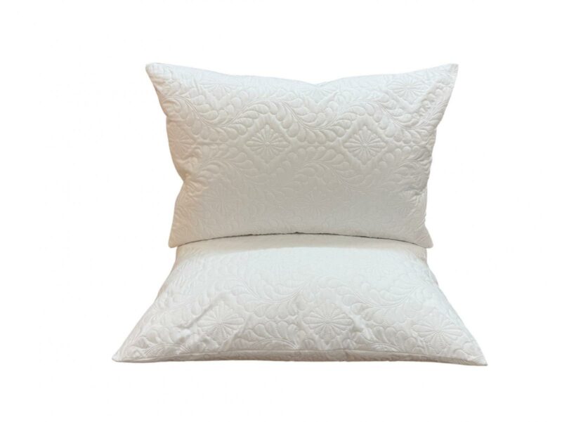 ΠΡΟΣΤΑΤΕΥΤΙΚΟ ΜΑΞΙΛΑΡΙΟΥ ΚΑΠΙΤΟΝΕ ULTRASONIC ΛΕΥΚΟ ΖΕΥΓΟΣ 50Χ70 NADIN LINEAHOME 4637608