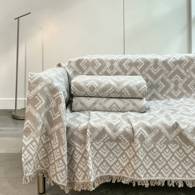 ΡΙΧΤΑΡΙ ΒΑΜΒΑΚΕΡΟ BALZANO ΜΠΕΖ ΑΠΟ 180Χ320 LINEAHOME 5342044