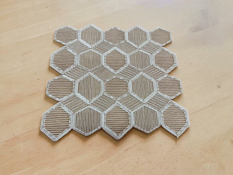 ΣΕΤ 5ΤΜΧ CELL ΛΕΥΚΗ ΔΑΝΤΕΛΑ ΒΟΥΑΛ ΤΡ/ΡΕ 120Χ120 ΚΑΡΕ 100Χ100 ΤΡΑΒΕΡΣΑ 40Χ160 Π LINEAHOME 5256081