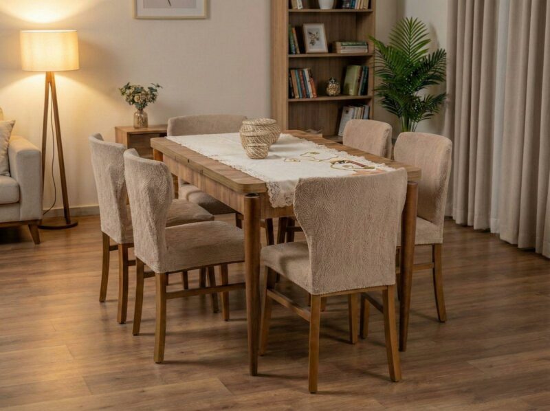 ΣΕΤ 6ΤΜ. ΚΑΛΥΜΜΑ ΕΛΑΣΤΙΚΟ ΚΑΡΕΚΛΑΣ ΖΑΚΑΡ BAROQUE ELEPHANT LINEAHOME 5166400