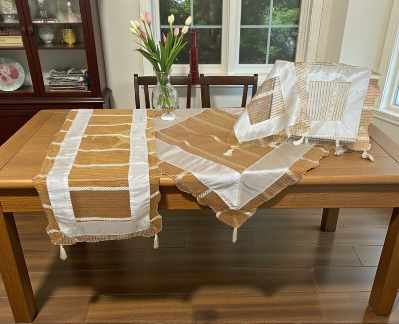 ΣΕΤ ΚΑΡΕ 4ΤΜΧ. ΟΡΓΑΝΤΖΑ ΖΑΚΑΡ ΜΕ ΦΑΣΑ SERENITY LINEAHOME 5387133