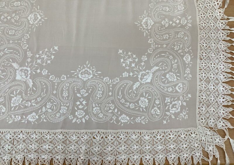 ΣΕΤ ΚΑΡΕ 5TMX ΜΕ ΚΕΝΤΗΜΑ ΧΕΙΡΟΣ PURE 100% CREPE SILK CRETA LINEAHOME 6050239