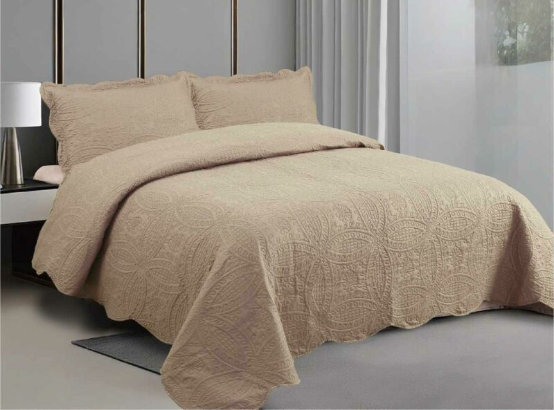 ΣΕΤ ΚΟΥΒΕΡΛΙ ΜΟΚΑ ΜΟΝΟΧΟΧΡΩΜΟ 220 × 240 cm + (2 )50 × 70 LINEAHOME 5180520