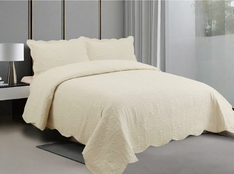 ΣΕΤ ΚΟΥΒΕΡΛΙ ΜΠΕΖ ΜΟΝΟΧΟΧΡΩΜΟ 220 × 240 cm + (2 )50 × 70 LINEAHOME 5180527