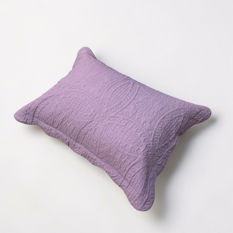 ΣΕΤ ΚΟΥΒΕΡΛΙ ΣΑΠΙΟ ΜΗΛΟ ΜΟΝΟΧΟΧΡΩΜΟ 220 × 240 cm + (1 )50 × 70 LINEAHOME 5180516