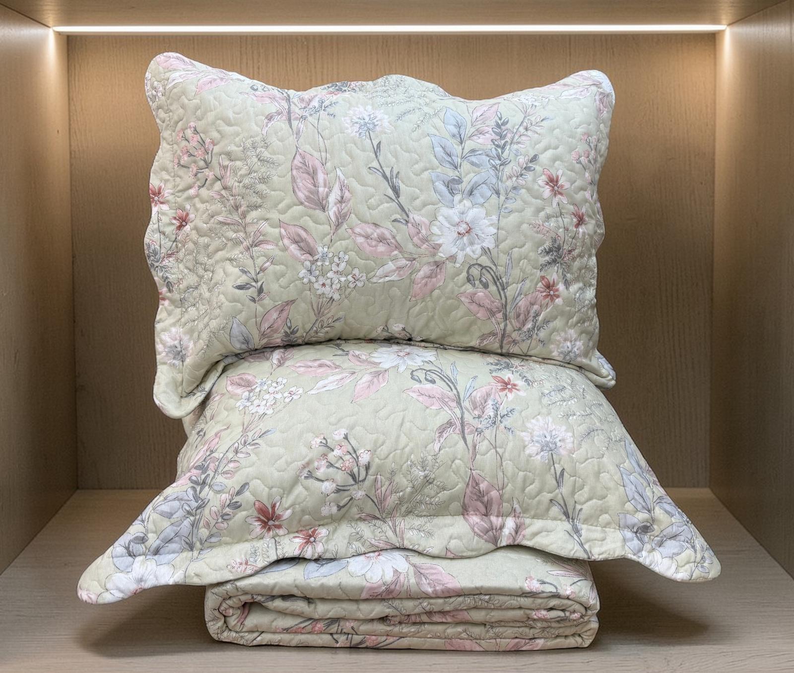ΣΕΤ ΚΟΥΒΕΡΛΙ ΣΕ018 220 × 240 cm + (1)50 × 70 LINEAHOME