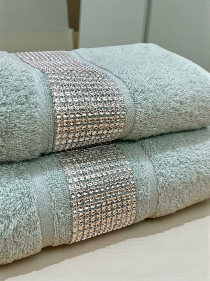 ΣΕΤ ΠΕΤΣΕΤΕΣ 2ΤΜΧ ΜΕ ΣΤΡΑΣ LINE ΜΕΝΤΑ ΣΕ ΚΟΥΤΙ 50Χ90+70Χ140 LINEAHOME 4808353