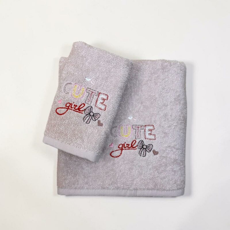 ΣΕΤ ΠΕΤΣΕΤΕΣ ΒΡΕΦΙΚΕΣ 2ΤΜΧ CUTE GIRL ΣΕ ΚΟΥΤΙ LINEAHOME 5219243