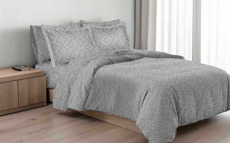 ΣΕΤ ΣΕΝΤΟΝΙΑ ΕΜΠΡΙΜΕ 263 ΜΟΝΟ ΓΚΡΙ 160Χ260 LINEAHOME 5380424