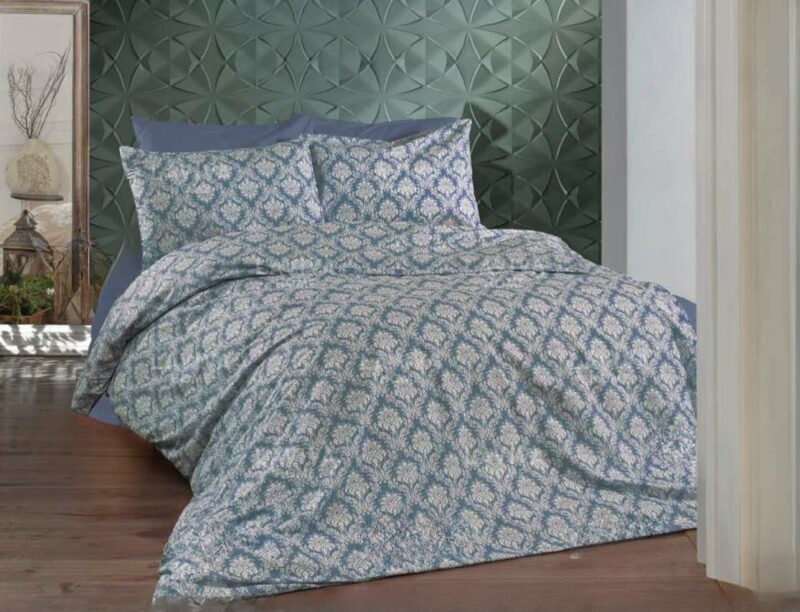 ΣΕΤ ΣΕΝΤΟΝΙΑ ΕΜΠΡΙΜΕ BAROQUE ΓΑΛΑΖΙΟ ΔΙΠΛΟ 200Χ240 LINEAHOME 5622506