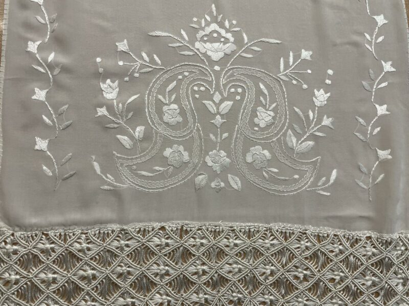ΤΡΑΒΕΡΣΑ CREPE SILK ΜΕ ΚΕΝΤΗΜΑ ΧΕΙΡΟΣ AERIA 50χ150 LINEAHOME 6064047