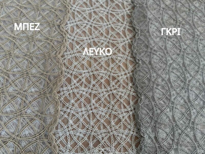 ΤΡΑΒΕΡΣΑ TIDAL ΛΕΥΚΟ ΔΑΝΤΕΛΑ ΒΟΥΑΛ 45χ160 LINEAHOME 5210488