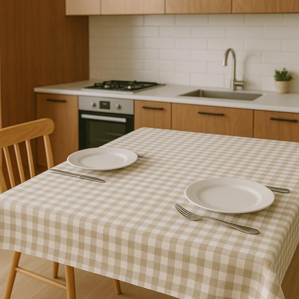 ΤΡΑΒΕΡΣΑ ΛΙΝΗ 45X140 ΚΑΡΩ ΜΠΕΖ LINEAHOME