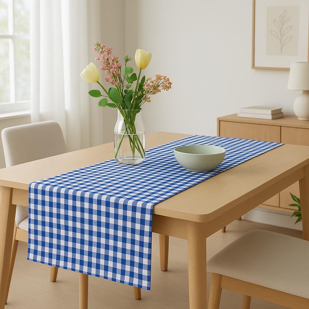 ΤΡΑΒΕΡΣΑ ΛΙΝΗ 45X140 ΚΑΡΩ ΜΠΛΕ LINEAHOME