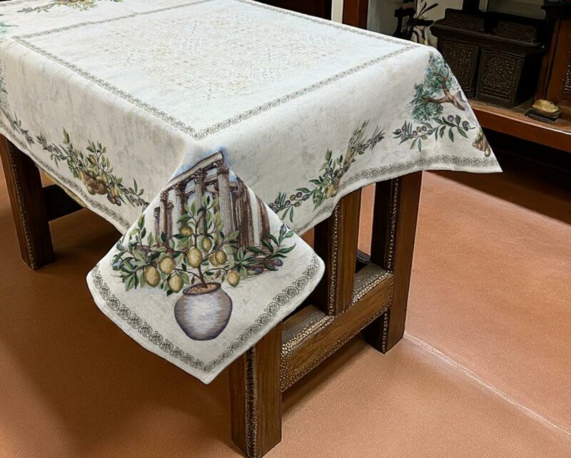 ΤΡΑΠΕΖΟΜΑΝΤΗΛΟ ΔΑΜΑΣΚΟ ΣΤΟΦΑ ΙΣΠΑΝΙΑΣ ELIA LINEAHOME 5065256