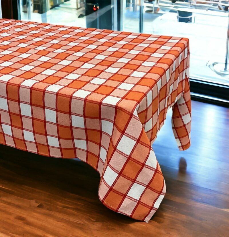 ΤΡΑΠΕΖΟΜΑΝΤΗΛΟ ΛΙΝΟ 140×180 ΠΟΡΤΟΚΑΛΙ TRIESTE LINEAHOME 5630452