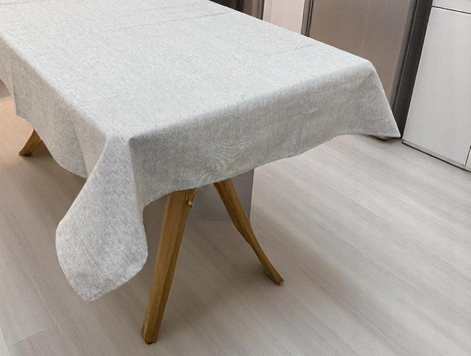 ΤΡΑΠΕΖΟΜΑΝΤΗΛΟ ΛΙΝΟ ΓΚΡΙ LINEAHOME