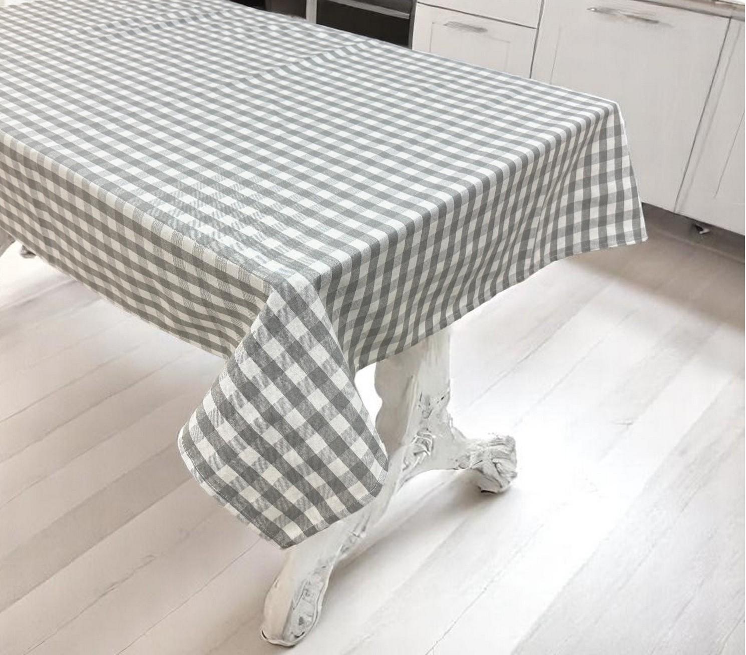 ΤΡΑΠΕΖΟΜΑΝΤΗΛΟ ΛΙΝΟ ΚΑΡΩ ΓΚΡΙ LINEAHOME
