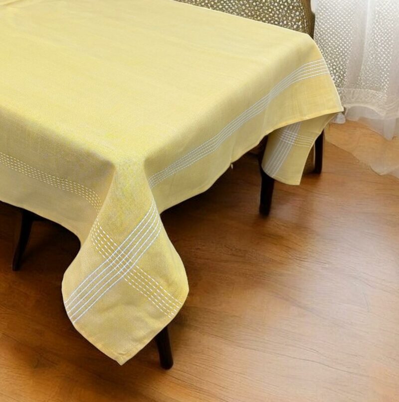 ΤΡΑΠΕΖΟΜΑΝΤΗΛΟ ΛΙΝΟ ΚΙΤΡΙΝΟ YL15577 140Χ180 LINEAHOME 5604030