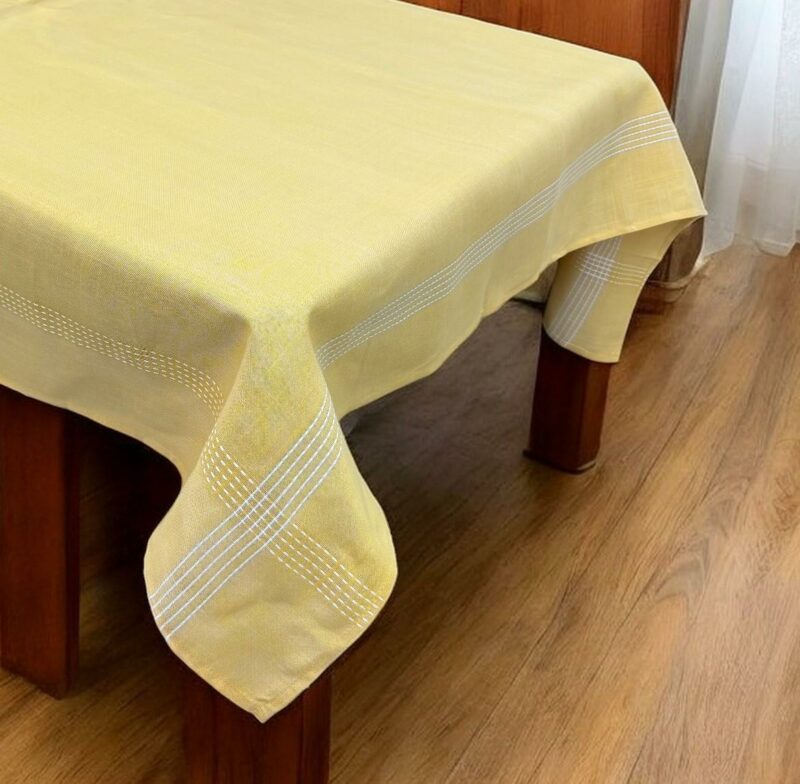 ΤΡΑΠΕΖΟΜΑΝΤΗΛΟ ΛΙΝΟ ΚΙΤΡΙΝΟ YL15577 140Χ180 LINEAHOME 5604033