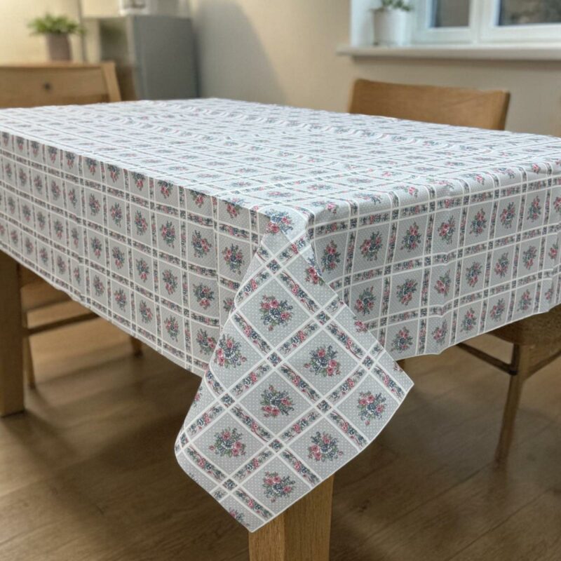 ΤΡΑΠΕΖΟΜΑΝΤΗΛΟ ΦΑΓΗΤΟΥ ΚΑΡΩ Ν2605 ΓΚΡΙ ΑΠΟ LINEAHOME 5625800