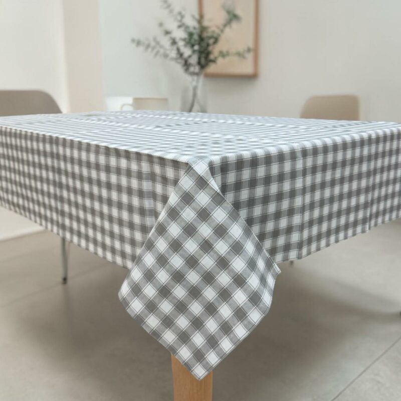 ΤΡΑΠΕΖΟΜΑΝΤΗΛΟ ΦΑΓΗΤΟΥ ΚΑΡΩ Ν5467 ΓΚΡΙ ΑΠΟ LINEAHOME 5383324