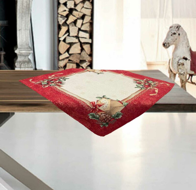 ΧΡΙΣΤΟΥΓΕΝΙΑΤΙΚΟ ΣΕΤ 5TMX ΣΤΟΦΑ ΙΣΠΑΝΙΑΣ XMAS CARD ΑΠΟ LINEAHOME 4707925