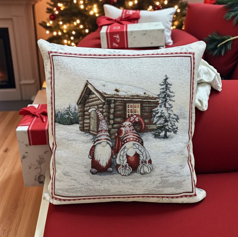ΧΡΙΣΤΟΥΓΕΝΝΙΑΤΙΚΗ ΜΑΞΙΛΑΡΟΘΗΚΗ MINI SANTA 2 45Χ45 LINEAHOME 5373099