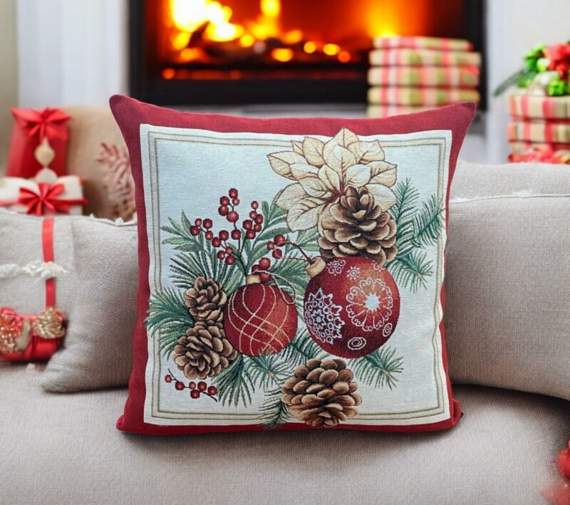 ΧΡΙΣΤΟΥΓΕΝΝΙΑΤΙΚΗ ΜΑΞΙΛΑΡΟΘΗΚΗ ΣΤΟΦΑ ΙΣΠΑΝΙΑΣ SLED 45Χ45 LINEAHOME 4893963